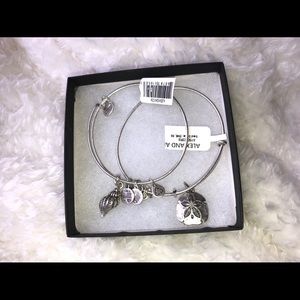 Alex and Ani Silver Bracelets